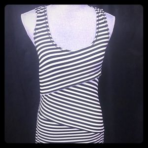 Max Studio layered dressy tank size M